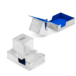 925 Sterling Silver Hammered Tefillin Boxes