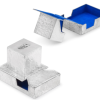 925 Sterling Silver Hammered Tefillin Boxes