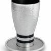 Unique Colorful Egg Shaped Kiddush Set