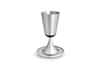 Colorful Cup for Kiddush with a Stem