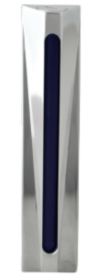 Contemporary Aluminum Mezuzah Cover