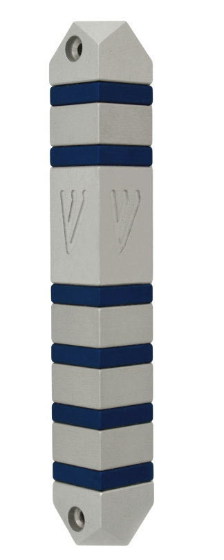 Anodized Aluminum Stylish Mezuzah Cover