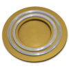 Anodized Aluminum Colorful Plate for Kiddush