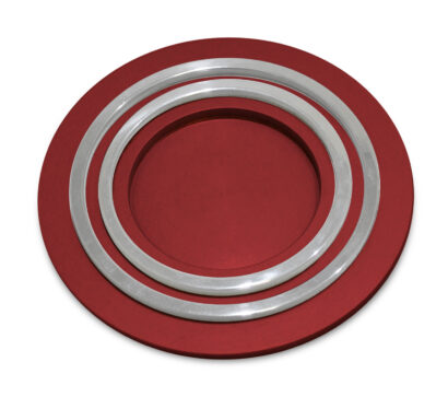 Anodized Aluminum Colorful Plate for Kiddush