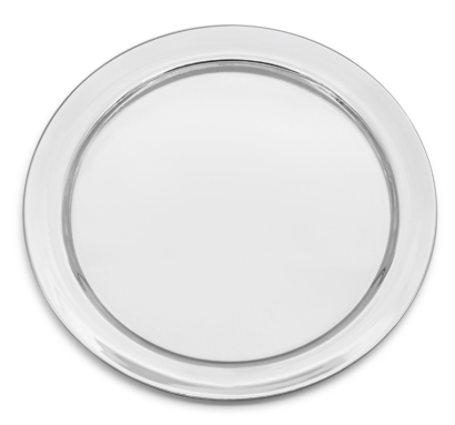 Anodized Aluminum Plate for Liquor Cups with Silver Look