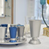 Aluminum Colorful Kiddush Liquor Set