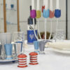 Aluminum Colorful Kiddush Liquor Set