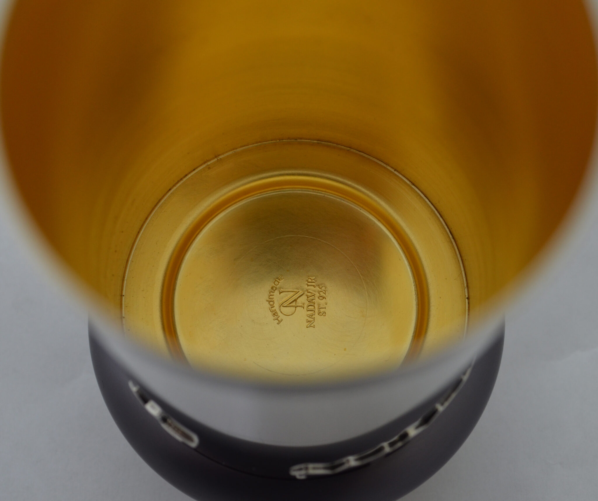 Ani Ledodi Special Kiddush Cup with Ring