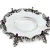 Sterling Silver Floral Silver Plate