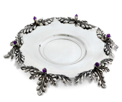 Sterling Silver Floral Silver Plate
