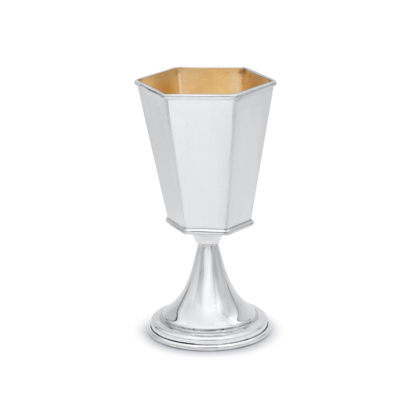 925 Sterling Silver Contemporary Kiddush Cup