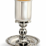 Handmade Royal Silver Kiddush Cup