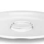 Sterling Silver Plate for Kiddush with Elevated Placement