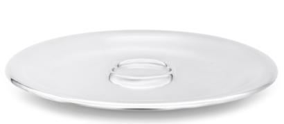 Sterling Silver Plate for Kiddush with Elevated Placement