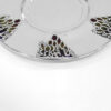 Silver Kiddush Cup Set with Grapes Decorations