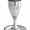 Unique Ani Ledodi Filigree Kiddush Cup