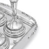 Double Sterling Silver Filigree Candlesticks Pairs