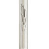 Sterling Silver Minimalist Shin Mezuzah Cover