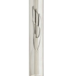 Sterling Silver Minimalist Shin Mezuzah Cover