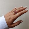 Love and Soul Heart and Letter Gold Ring