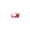 Love and Soul Heart and Letter Gold Ring
