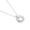 Round Ani Ledodi Gold and Enamel Pendant