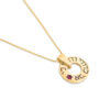 Round Ani Ledodi Gold and Enamel Pendant