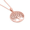 Tree of Life Cut-Out Gold Pendant