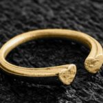 Heart Shaped Gold Special Ring