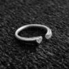 Heart Shaped Gold Special Ring