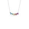 Woman of Valor Gold Enameled Pendant