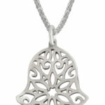 Elegant 925 Sterling Silver Hamsa Necklace