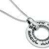 If I forget Silver Necklace Ring-Shaped