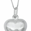 Medium-Sized Chunky Heart Pendant