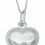 Medium-Sized Chunky Heart Pendant