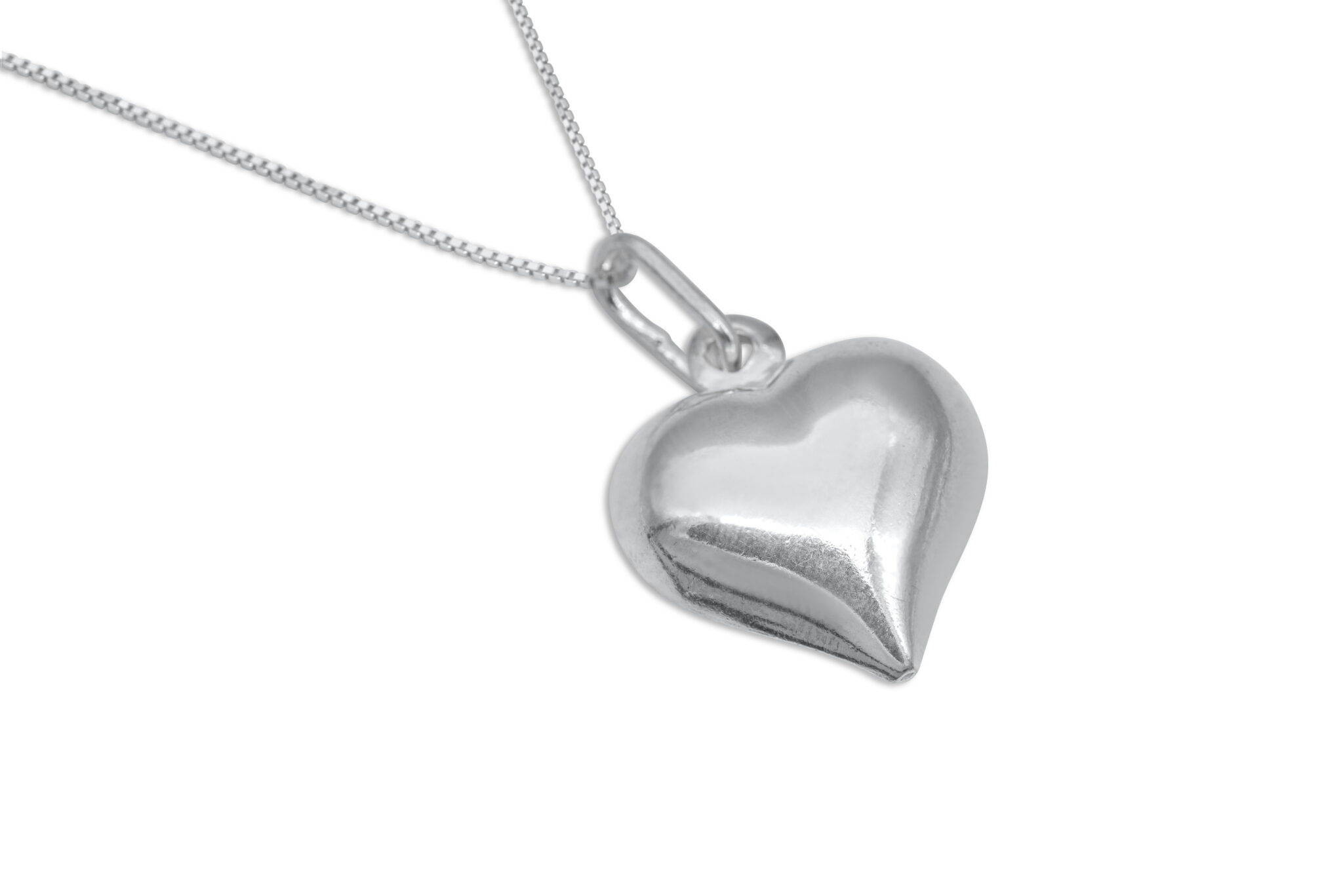 Medium-Sized Chunky Heart Pendant