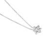 3D Sterling Silver Merkaba Star of David Silver Pendant