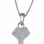 925 Sterling Silver Key Pendant