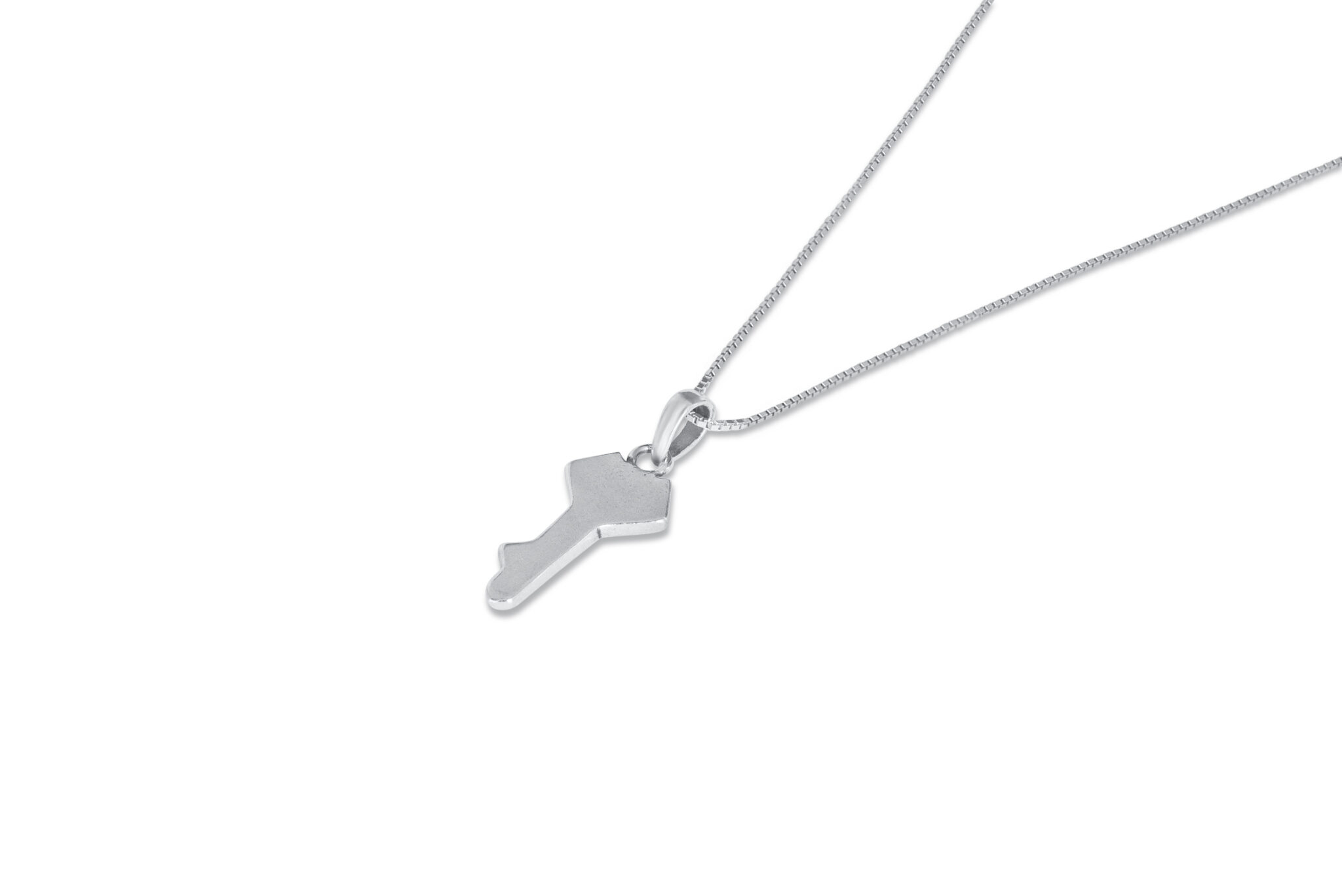 925 Sterling Silver Key Pendant