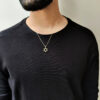 Fashionable Star of David Pendant- Diamond/Gold
