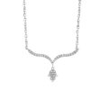 Sparkling Necklace Gold Star of David Diamond 14k yellow