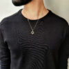 Mid Size Magen David Diamonds White Gold Pendant