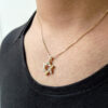 Mid Size Magen David Diamonds White Gold Pendant