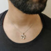 Flashy Star of David Pendant- Diamond/Gold