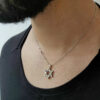 Flashy Star of David Pendant- Diamond/Gold