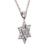 Phenomenal Star of David Pendant- Diamond/Gold