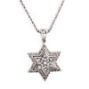 Phenomenal Star of David Pendant- Diamond/Gold