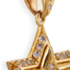 Phenomenal Star of David Pendant- Diamond/Gold