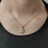 Phenomenal Star of David Pendant- Diamond/Gold