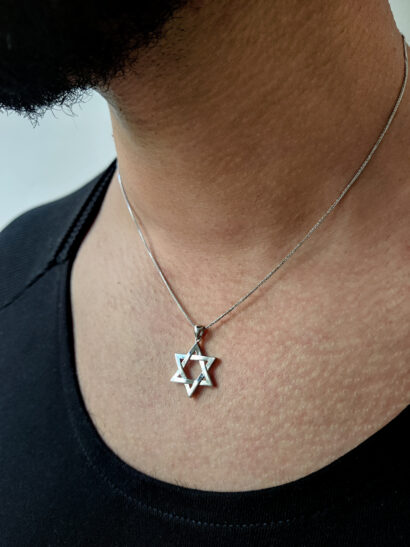 Exquisite Gold Star of David Pendant